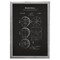 12" x 16" Basketball Patent 2 Framed Wall Art, Contemporary Home Décor, Glass Facing and Hanging Hardware Included